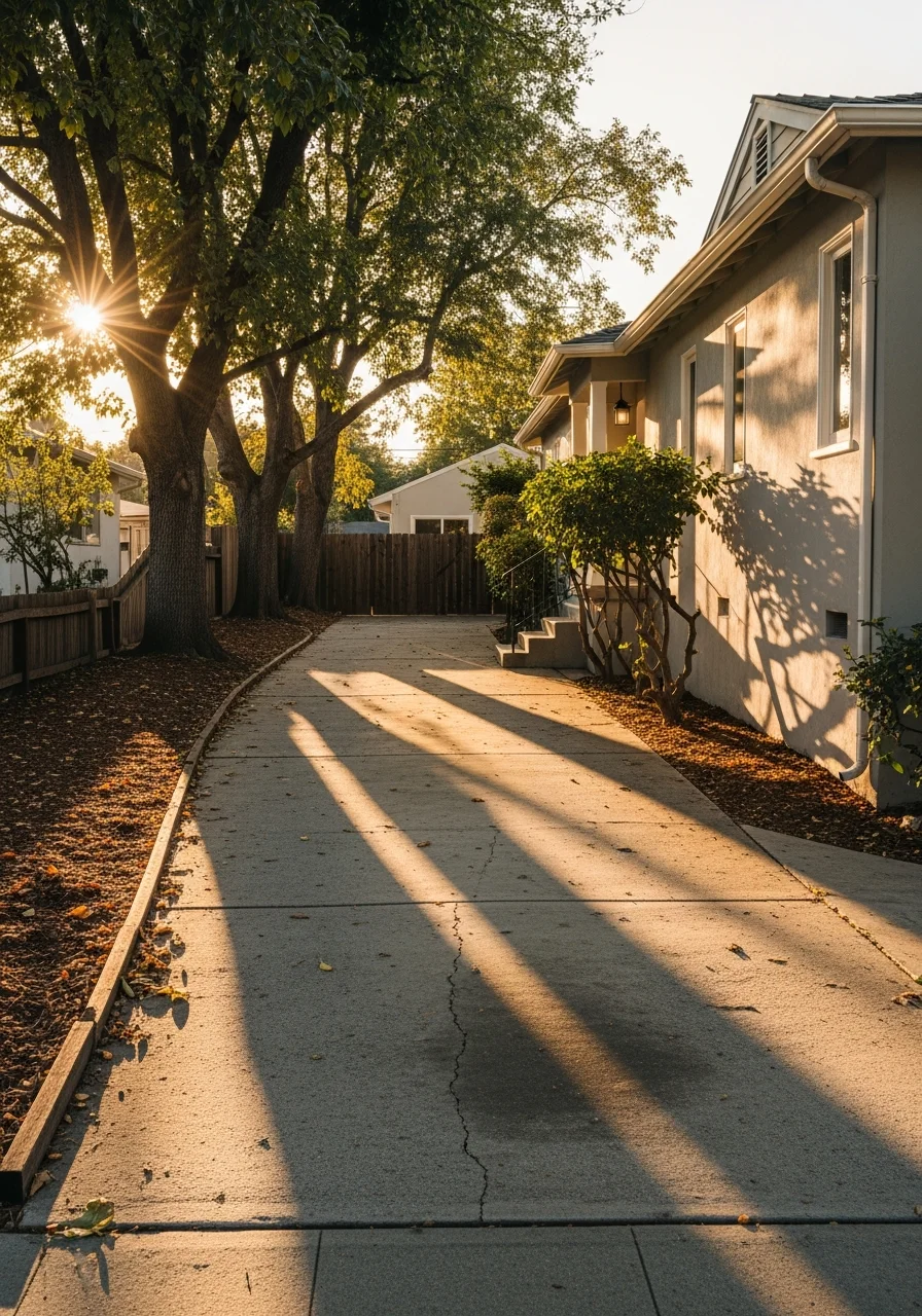 Valley property showing residential home with landscape features typical of the San Fernando Valley area.