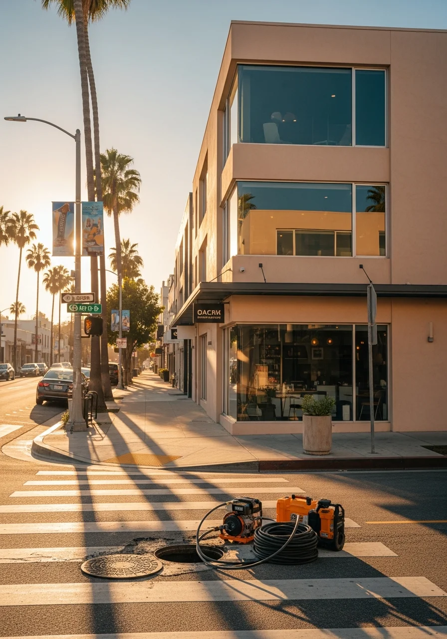 West Hollywood property showing contemporary architecture and professional design details.